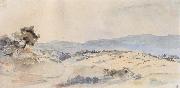 Eugene Delacroix Moroccan Landscape near Tangiers oil painting artist